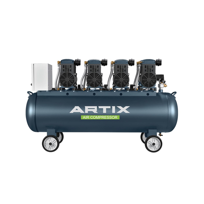 Oil Free Air Compressor,8.0HP,1500W*4-200L