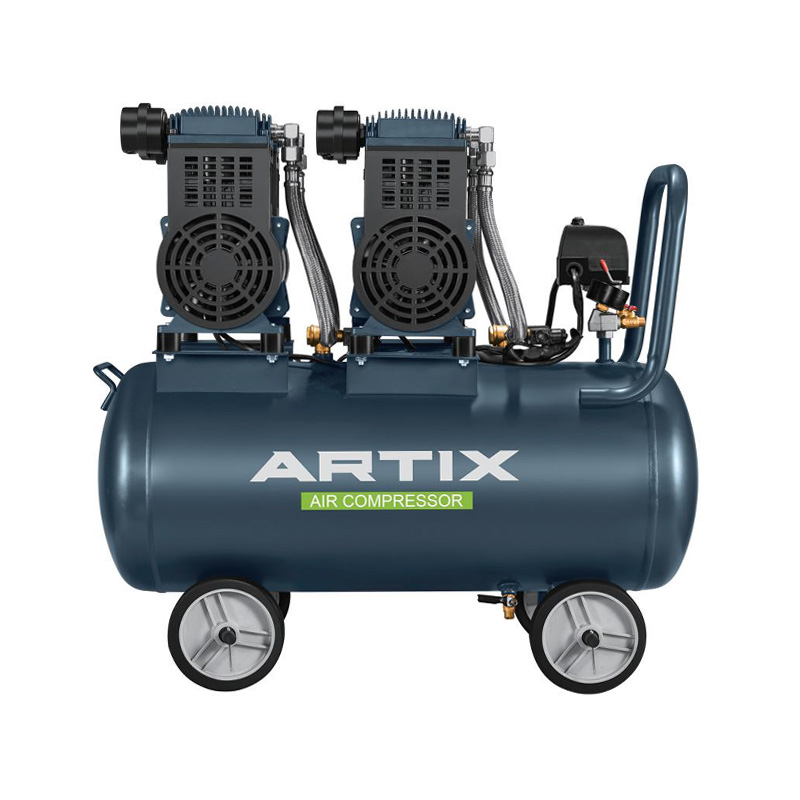 Oil Free Air Compressor,4.0HP,1500W*2-70L