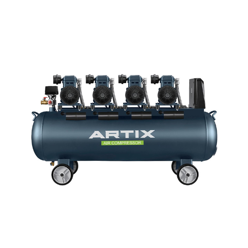 Oil Free Air Compressor,7.6HP,1400W*4-150L