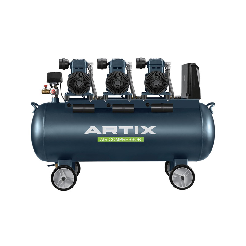 Oil Free Air Compressor,5.7HP,1400W*3-120L