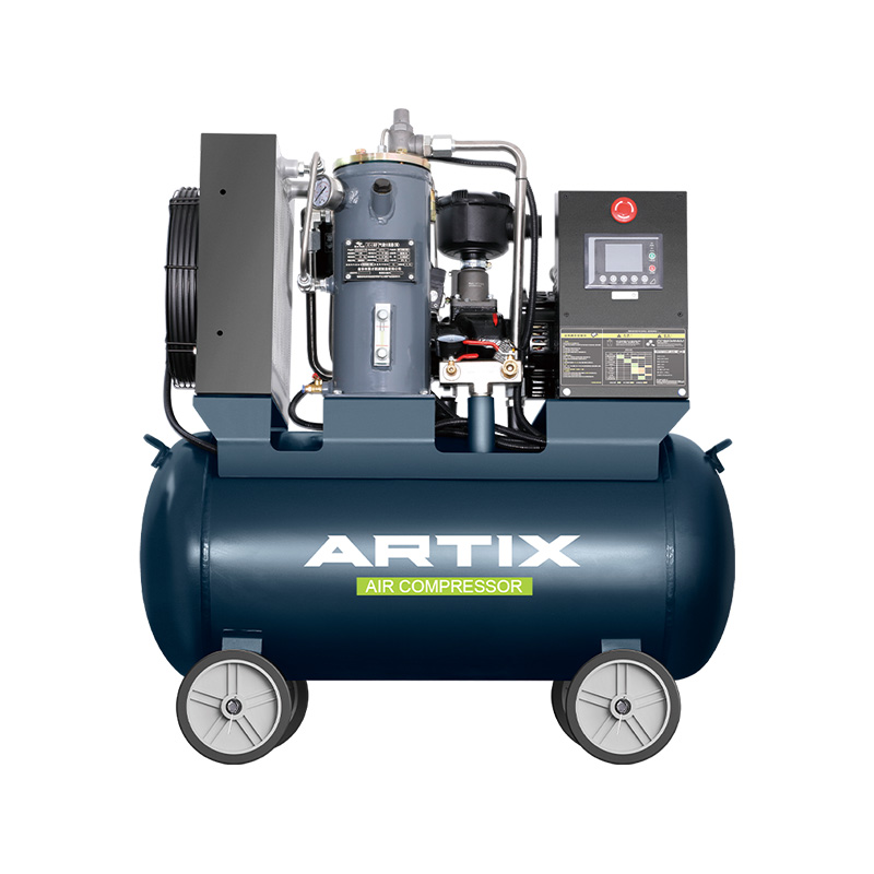 Screw Air Compressor,AT5.5-10,220V,5500W,7.5HP,120L